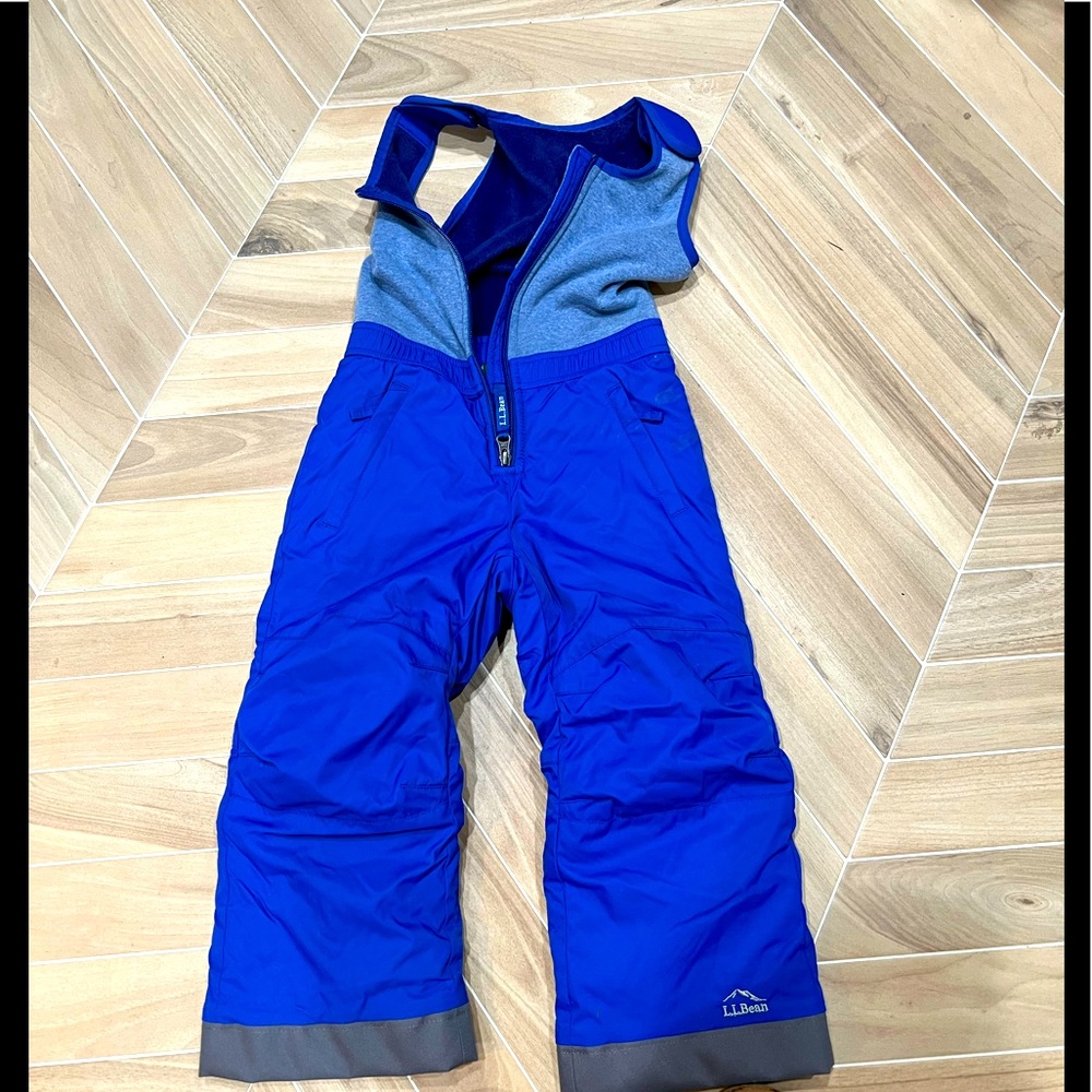 LLBean bib snow pants